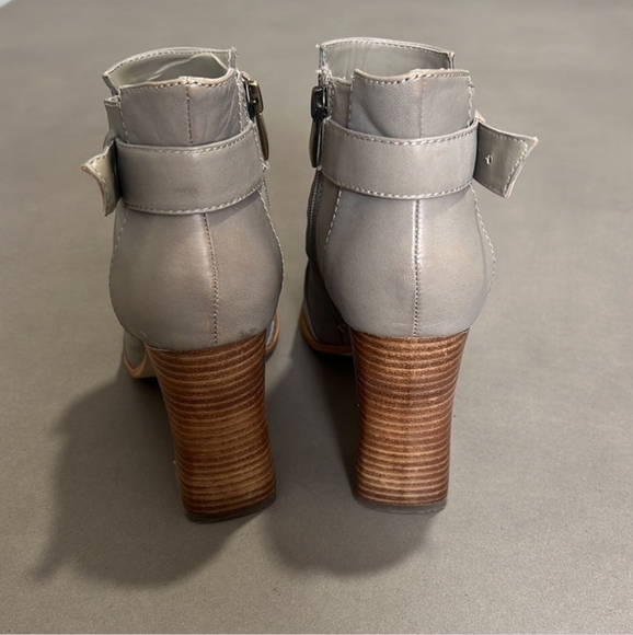 Steven by Steve Madden Klick booties genuine leather Gray - Picture 5 of 8